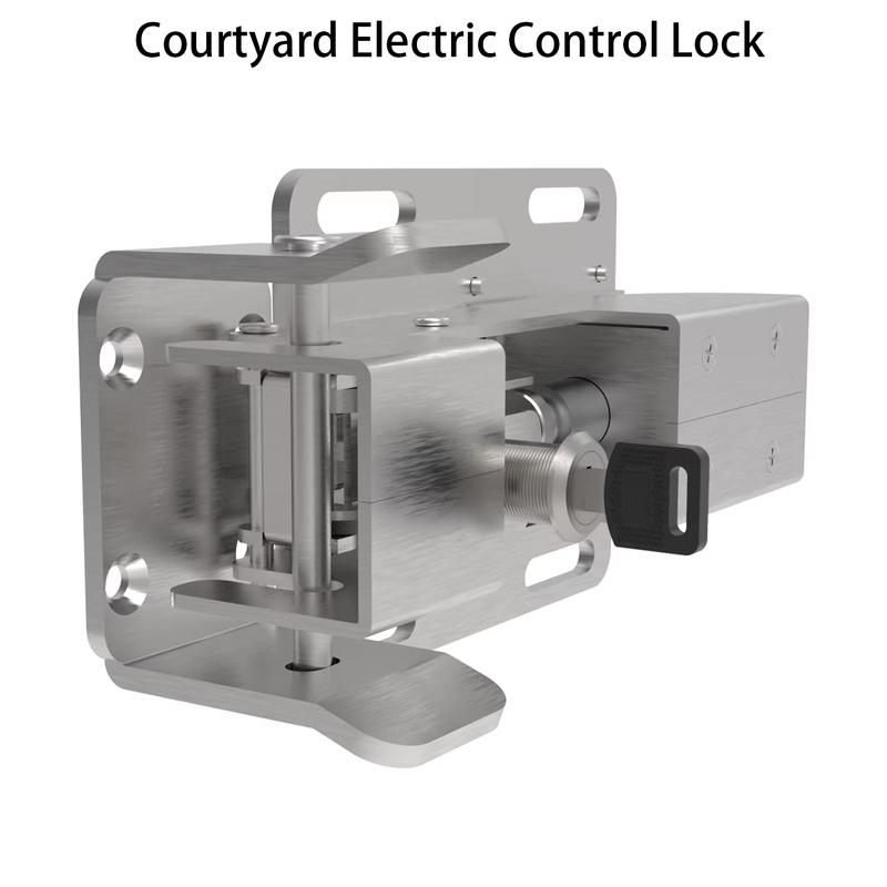 DC24V Automatic Sliding Door Bolt Lock Outdoor Courtyard Lock Electric Automatic