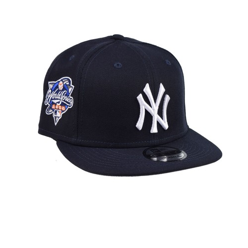 

Мужская бейсболка Snapback New Era New York Yankees World Series 2000 9Fifty, темно-синяя, Navy