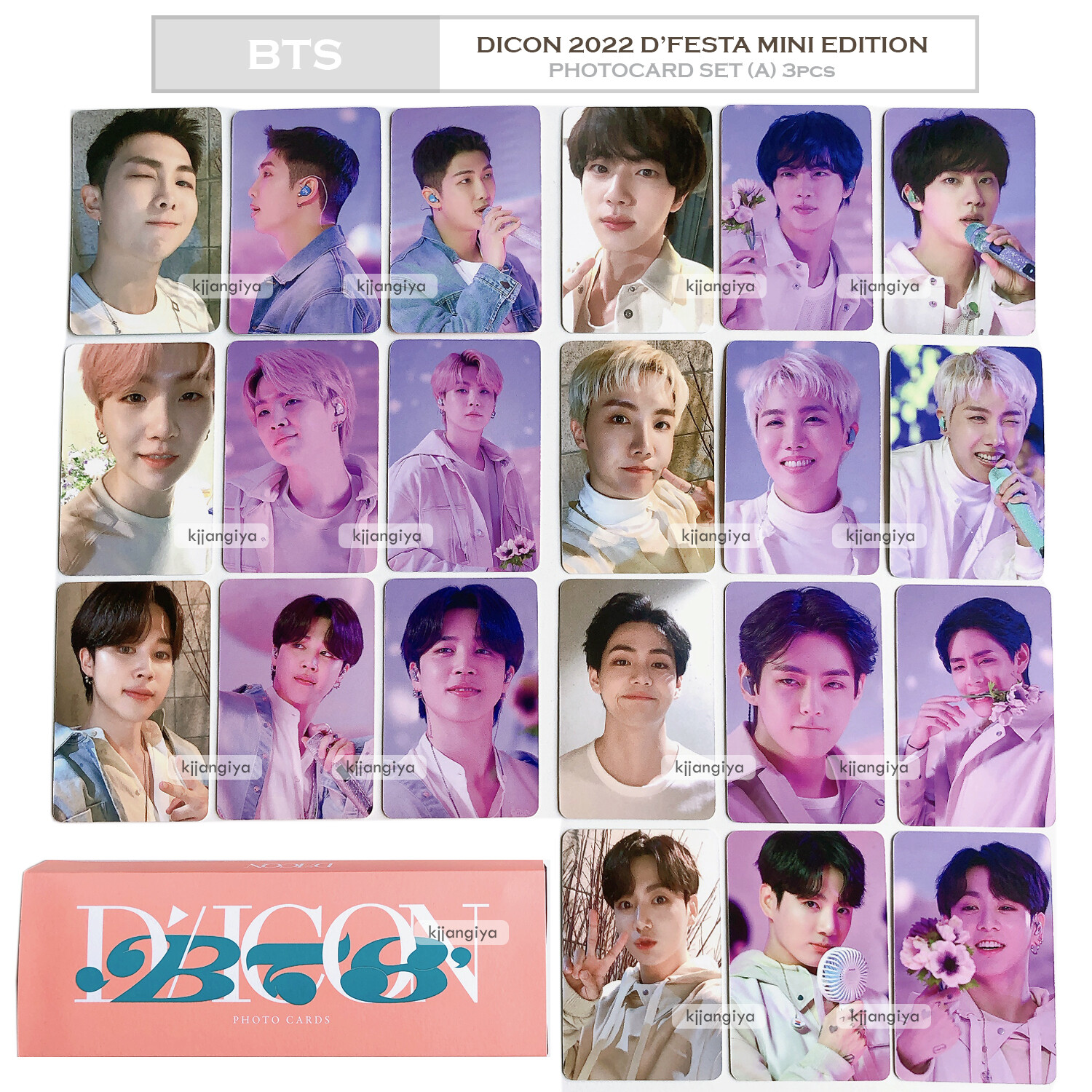 BTS DICON 2022 D'FESTA Mini Edition Official Photocard [A BTS DICON 2022 D'FESTA Mini Edition Official Photocard [A