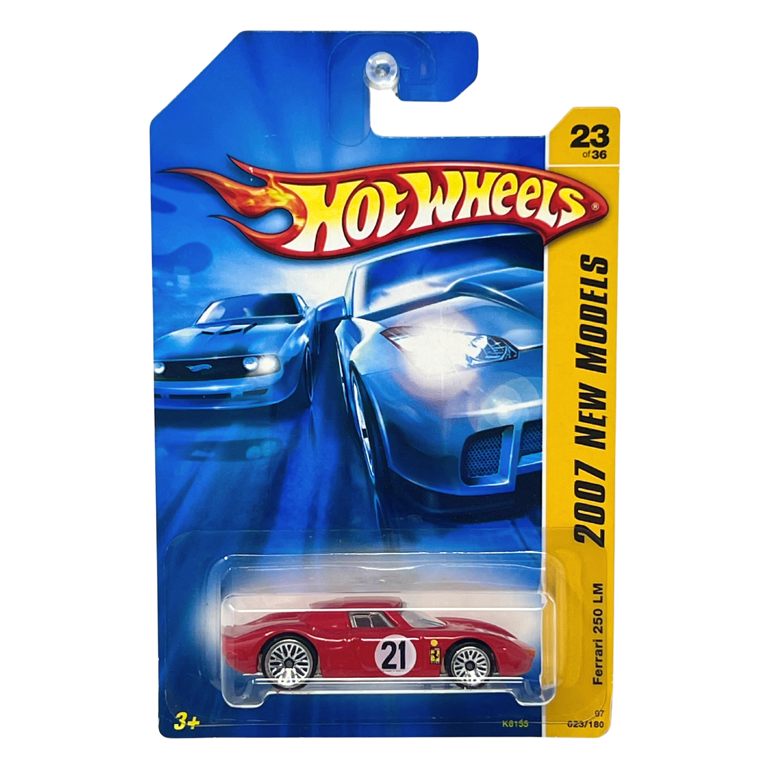 Hot Wheels 2007 First Editions Ferrari 250 LM Red 1:64