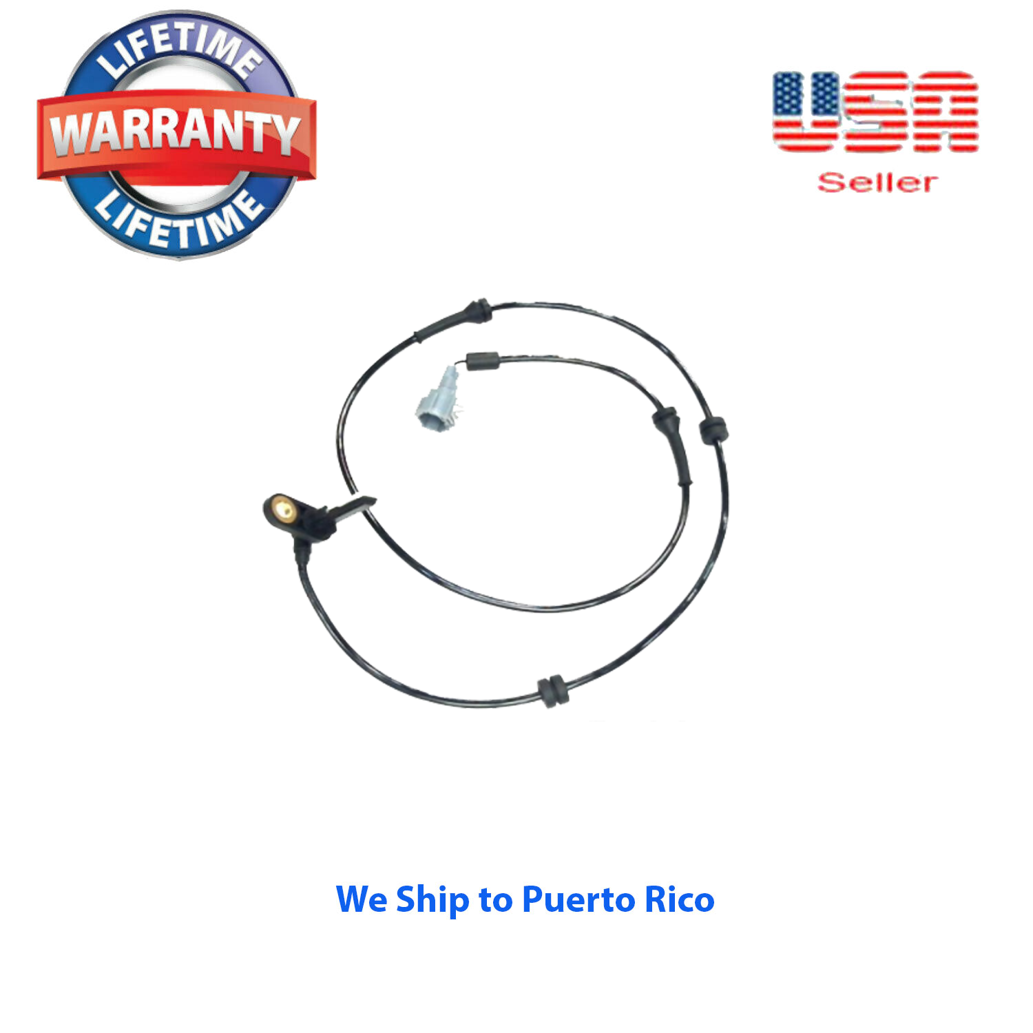 SET of 4 ABS wheel Speed Sensor Front Rear Fit NISSAN Titan 2004-2007 8 Cyl 5.6L