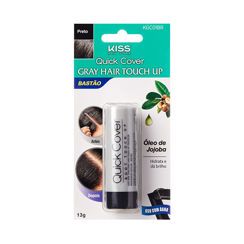 Instant Gray Hair Touch Up Stick Black Kgc01