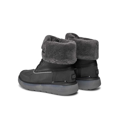 Pre-owned Ugg City Butte Black 1153390-blk Men's