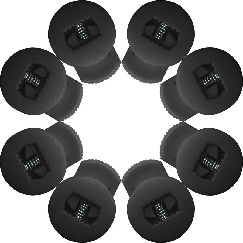8 Pack Glove Baseball Lock Softball Black Lace Locker Used to replace lace Baseb