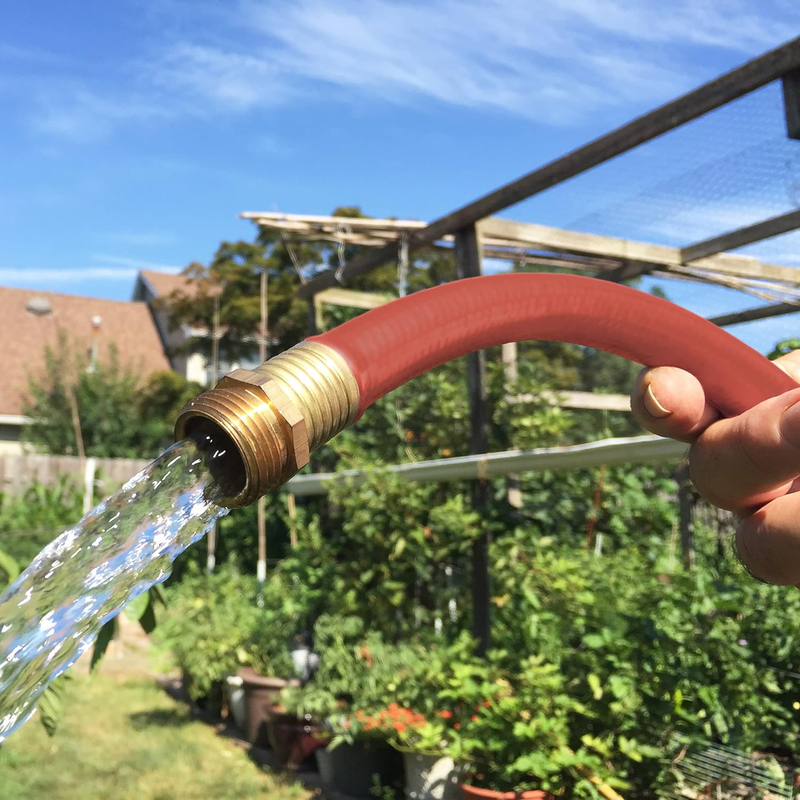FLXPR5850R Flextreme Performance Rubber Garden Hose, 50 Ft, Red