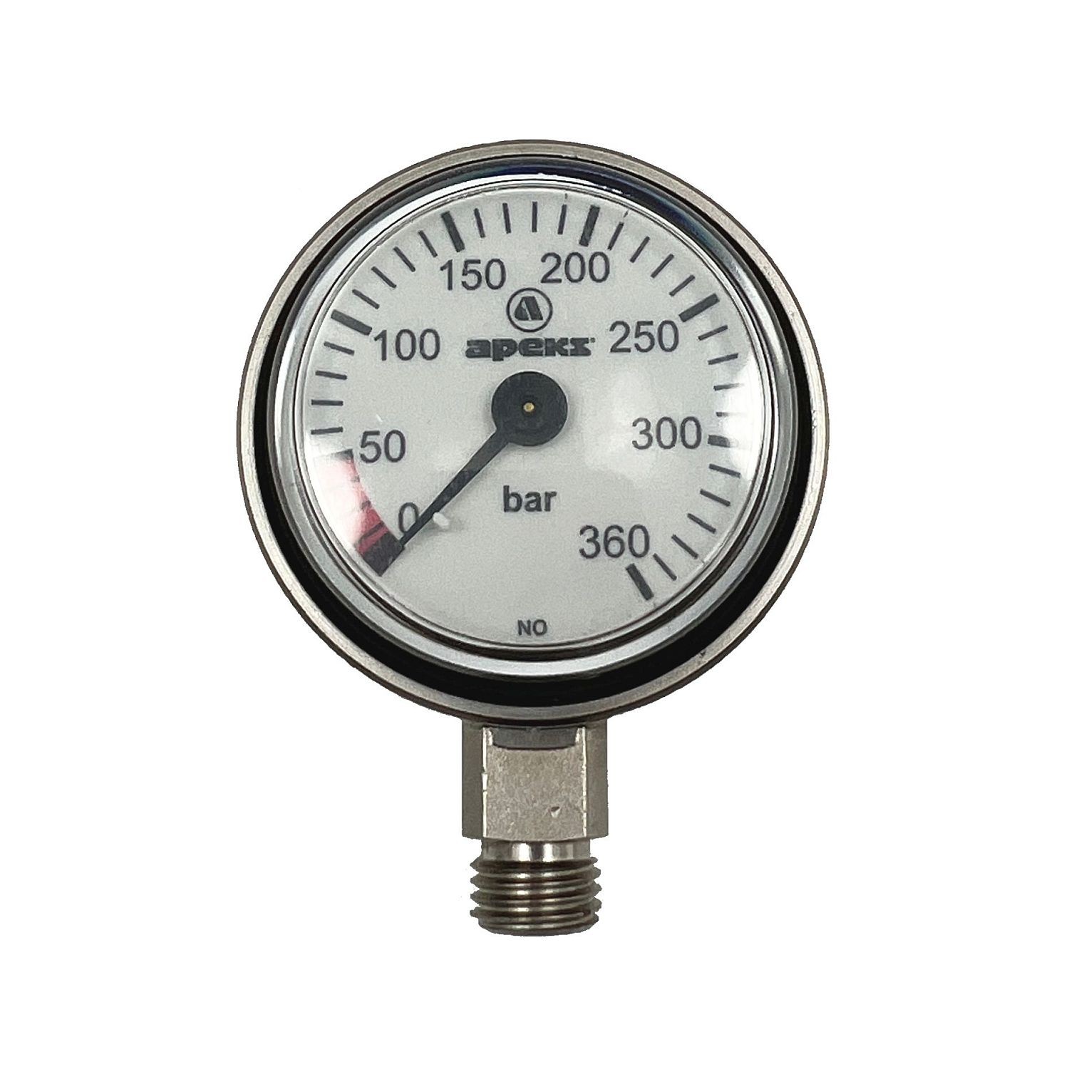 SF-1 Top: Apeks Finimeterkapsel SPG 45 mm 0-360 bar, Display weiß