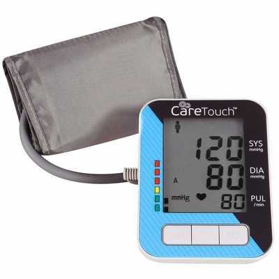 Care Touch Blood Pressure Monitor with AC Adapter - Fully Automatic Upper Arm...