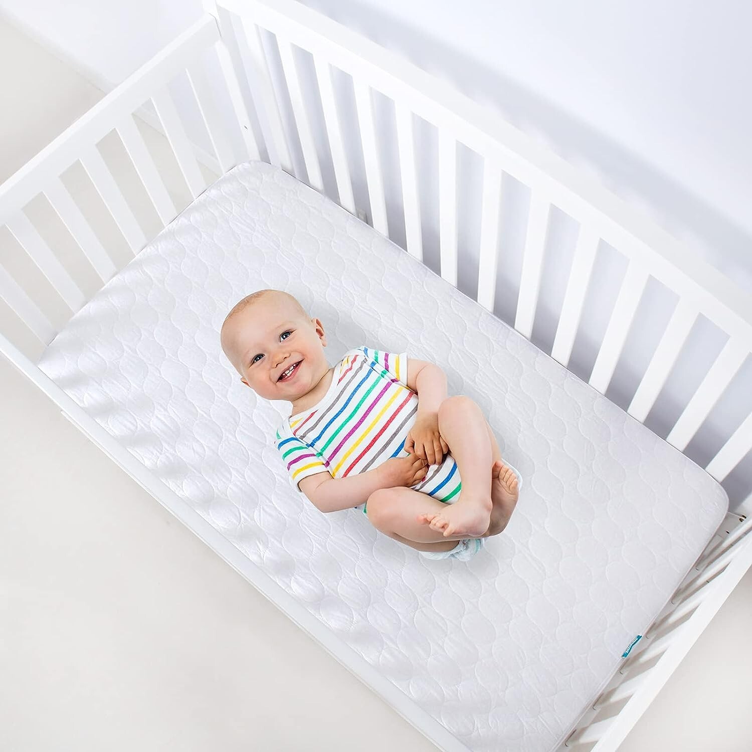 Crib Mattress Protector Pad Baby Toddler Bed Mattress Cover Waterproof 52”x28”