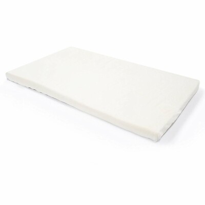 Milliard 2-Inch Ventilated Memory Foam Crib and Toddler Bed Mattress Topper wit