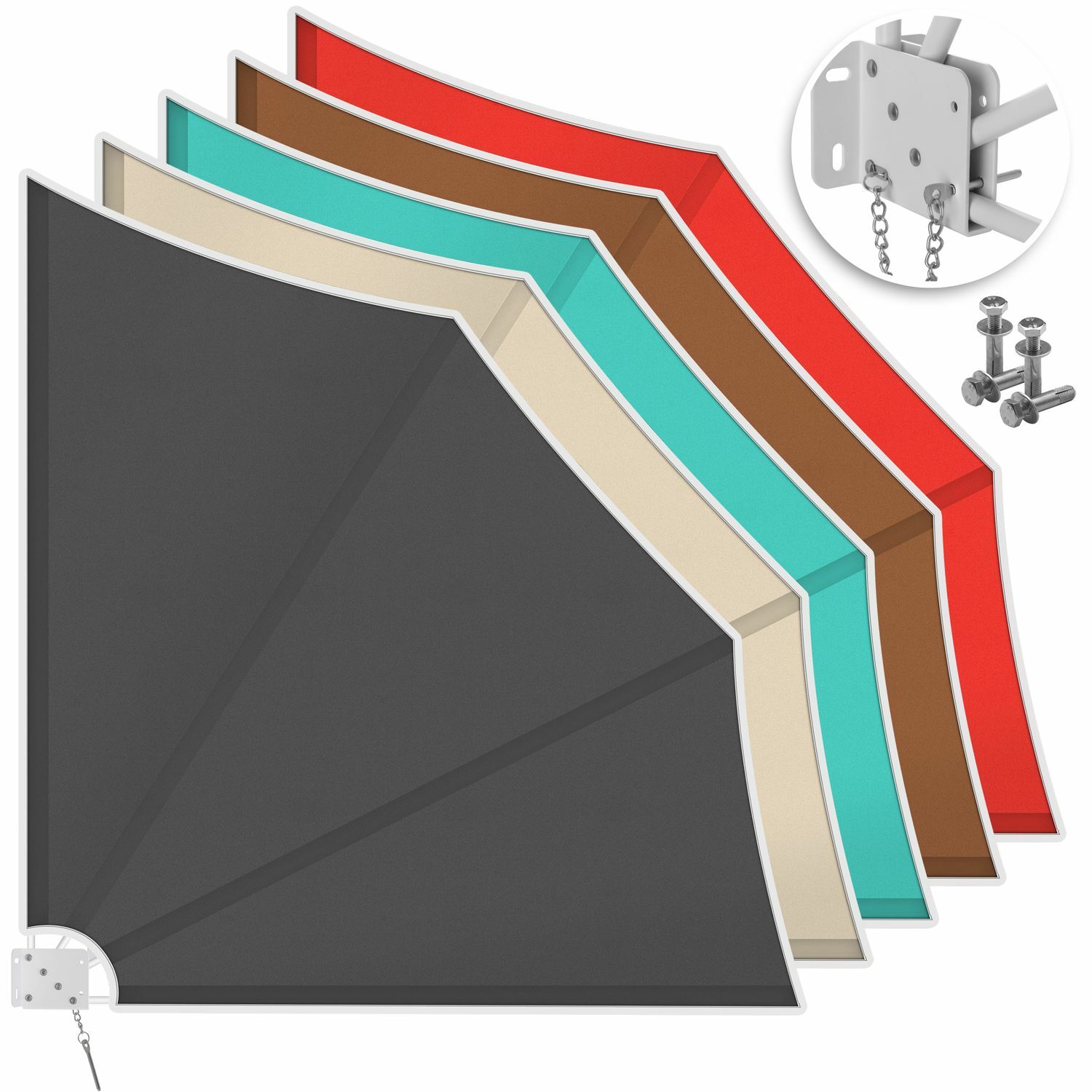 Kesser Balkonfacher Sichtschutz Balkon Windschutz Kesser Balkonfacher Sichtschutz Balkon Windschutz