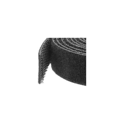 StarTech Hook-and-Loop Cable Management Tie 50 ft. Bulk Roll Black HKLP50