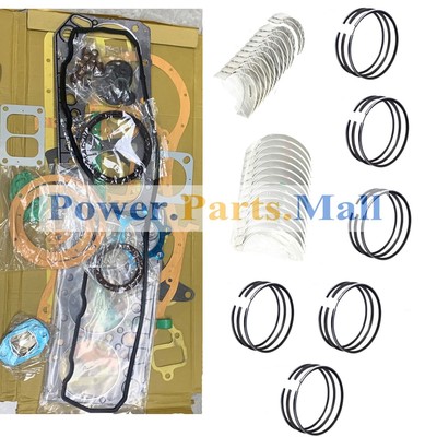 Overhaul Re-ring Kit Fit For Mitsubishi S6E Engine Diesel forklift Digger