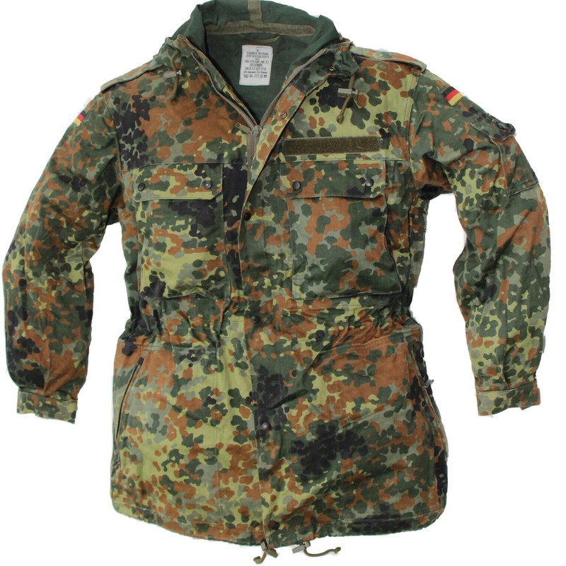 Original Bundeswehr Parka Flecktarn Bw Jacke Feldparka Neu O. Gebraucht Xs-Xxxl