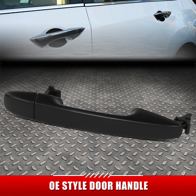 Для 11-14 Toyota Sienna Черная загрунтованная наружная ручка задней левой/правой боковой двери