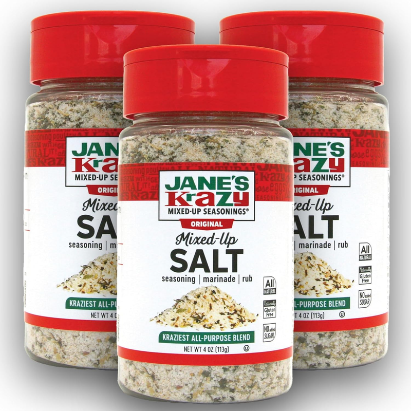 JANE'S, Krazy, Mixed up Salt, Pack of 3, Size 4 OZ3
