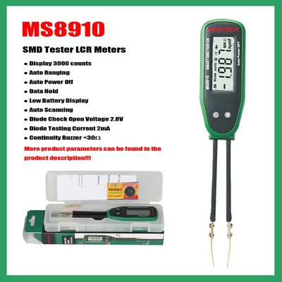 Smart SMD RC Resistance Multi Meter Digital SMD Tester Continuity Checking