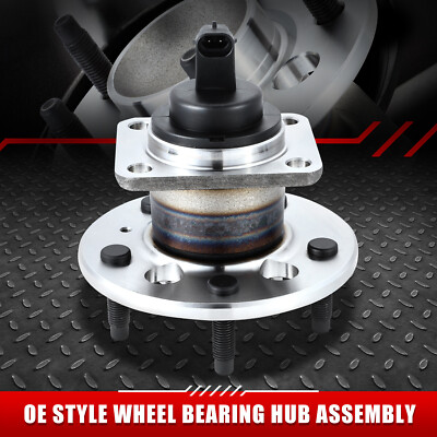 ДЛЯ 91-05 RIVIERA DEVILLE MALIBU ЗАДНИЙ ЛЕВЫЙ/ПРАВЫЙ КОЛЕСНЫЙ ПОДШИПНИК И СТУПИЦА с ДАТЧИКОМ ABS