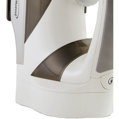 1,200-Watt Nonstick Steam Iron with Retractable Cord (White)