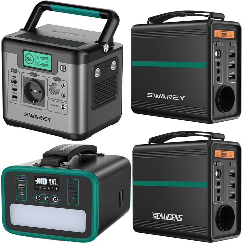 Tragbar Power Station 725,76wh/518wh/166wh Solargenerator Powerstation LadegerÃ¤T