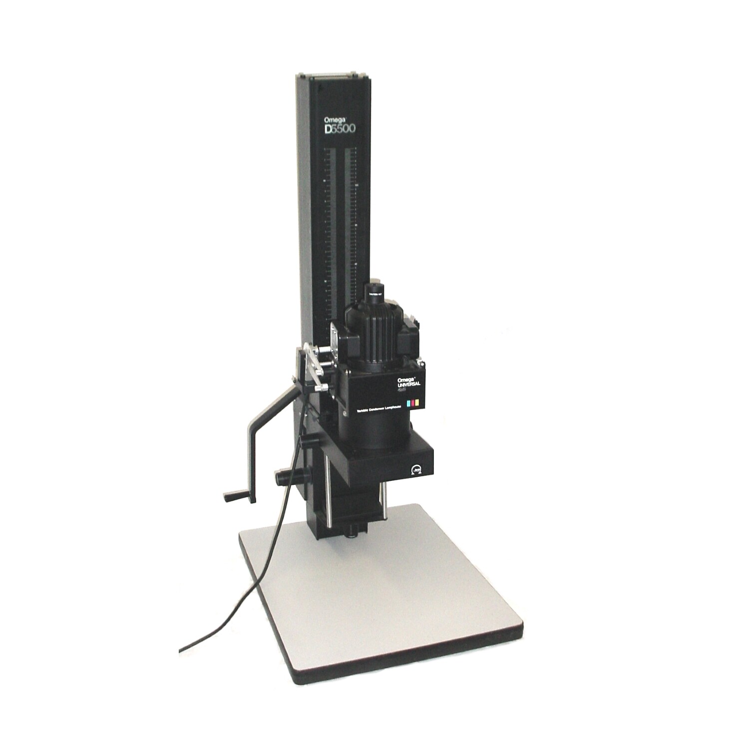 Omega D5500 Photo Enlarger w/Universal 4X5 DV Condenser Lamphouse 404-825