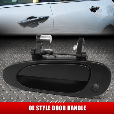 Для 02-05 Honda Civic Хэтчбек Передняя левая наружная дверная ручка водителя с замочной скважиной