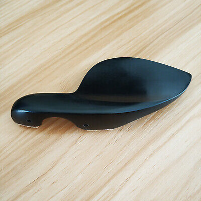 Left Handed Hand Ebony Violin Chinrest 4/4 size Violin Rest Chin