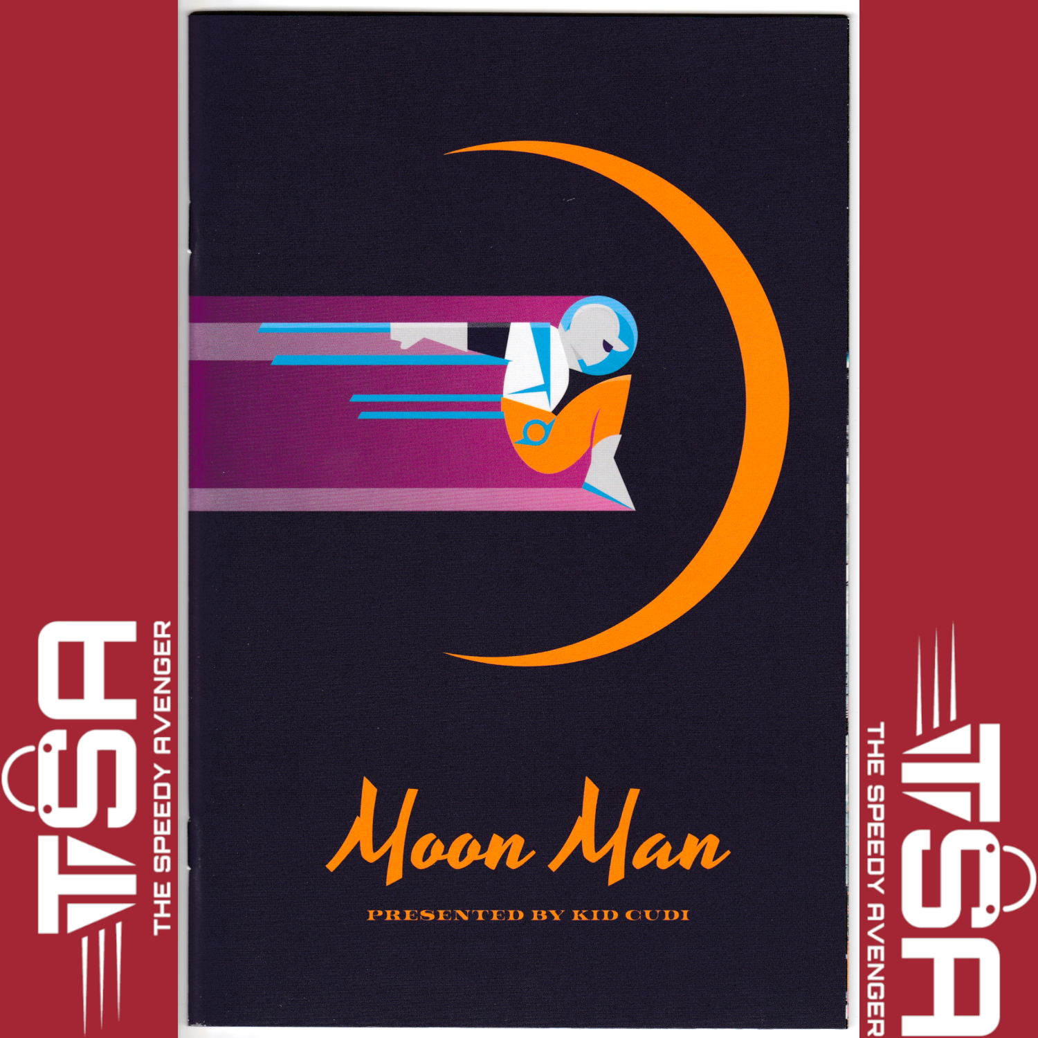 MOON MAN #1 Kelly Mcmahon Spot UV Card Stock Variant Ltd 350 KID CUDI Image