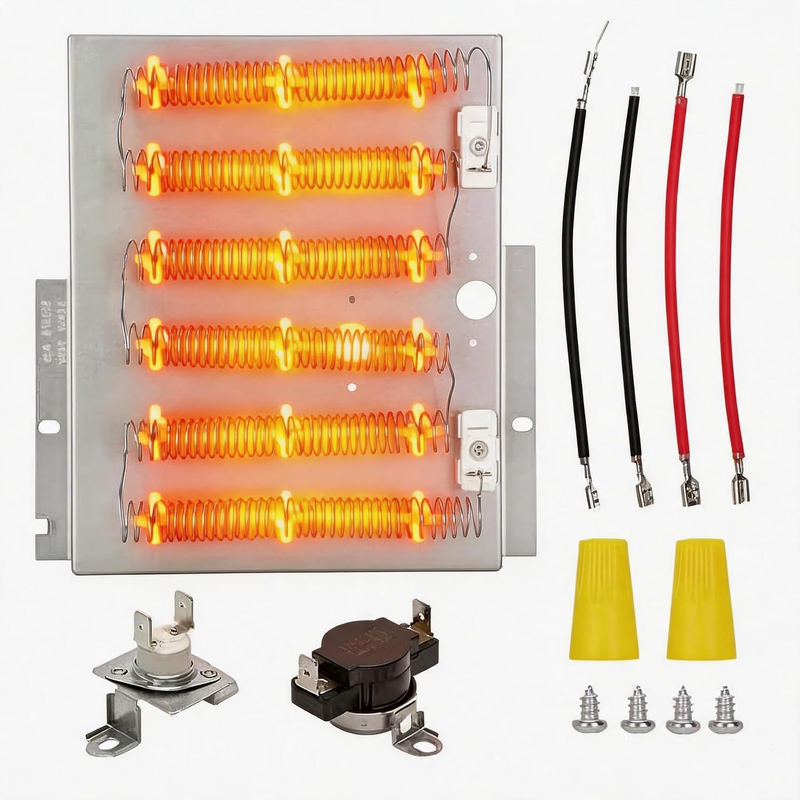 Heating Element 61927 D510329P for Speed Queen ADE3SRGS173TW01 ADE3LRGS171TW01