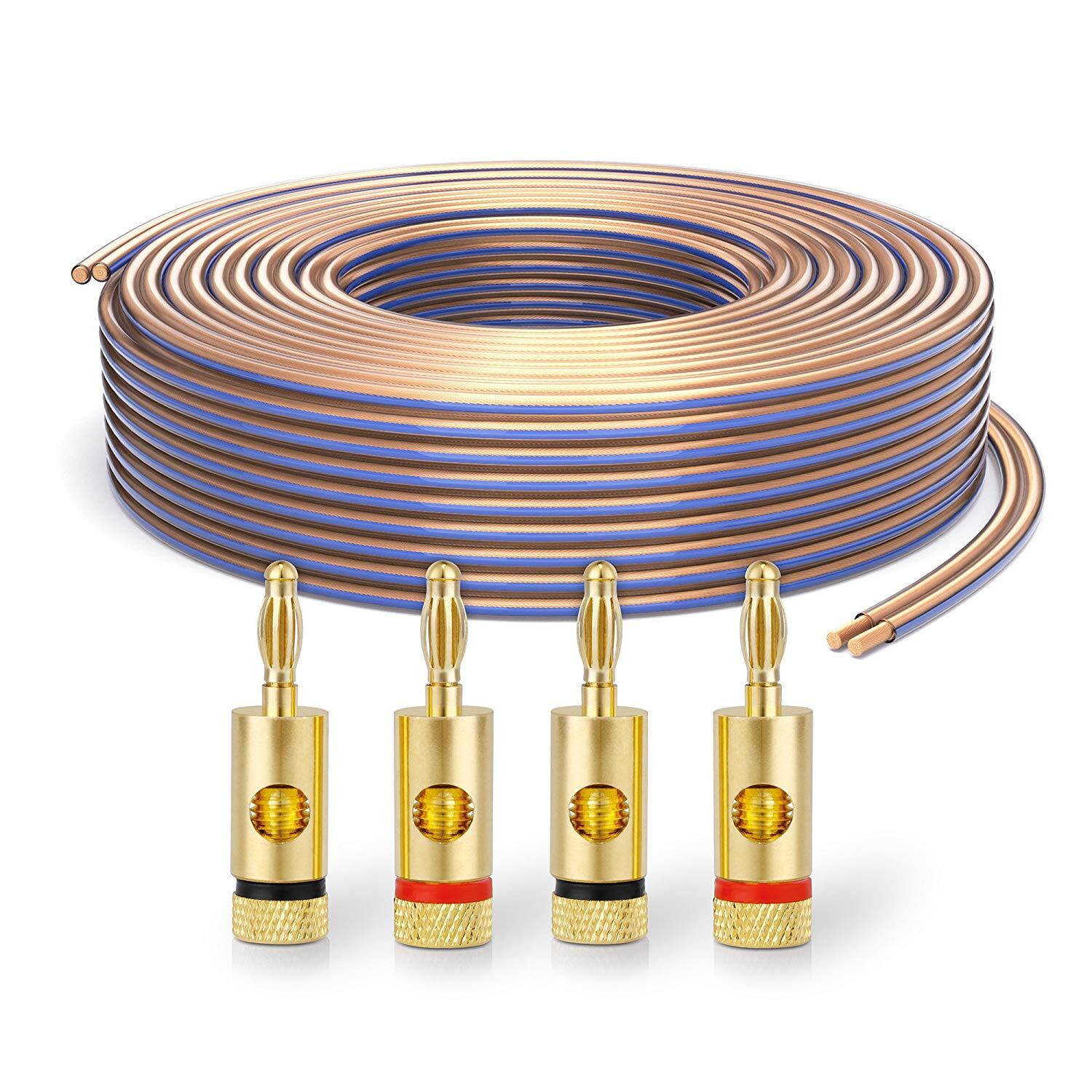 Cavo Altoparlante 5m 2x2,5mm² Con Connettori Speakon 4 Poli - Deetech 9023000 - Foto 3