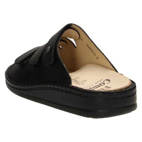 FINNCOMFORT FINNCOMFORT DAMEN PANTOLETTEN KORFU SCHWARZ 1508 055099 SCHWARZ 203705