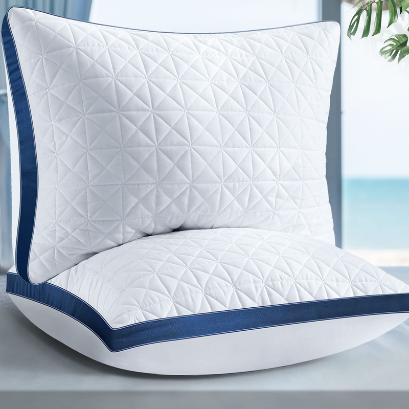 Set Of 2 - Cooling Hotel Luxury Bed Pillows For Sleeping 2 P
