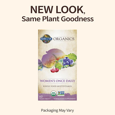 Garden of Life Organics Multivitamin for Women - Women's Once Daily Multi 2026