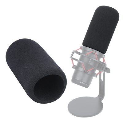 Hyperx Quadcast Windscreen - Microphone Foam Covers Pop Filter Compatible with H