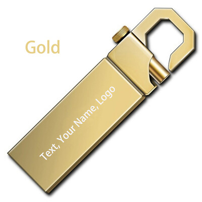 Custom 2TB logo compact Metal USB Flash Drive Memory Stick U Disk Customized US