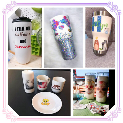 Bundle Koala Inkjet Waterslide Decal Paper CLEAR + WHITE 10 Sheet Water Transfer