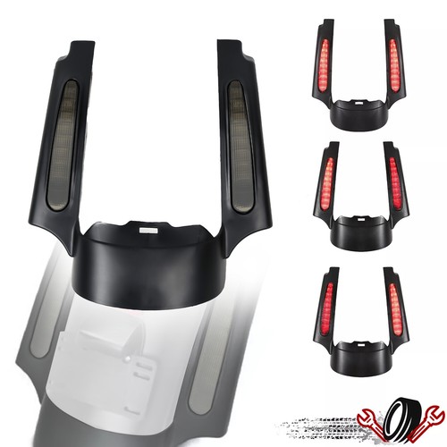 Светодиодная подсветка удлинителя заднего крыла с дымовой линзой для Harley Touring CVO 09-13