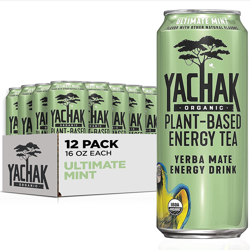 Yachak Yerba Mate Drink, Ultimate Mint, Packaging May Vary, 