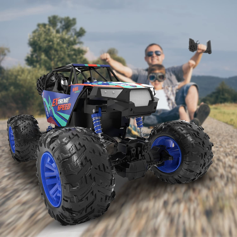 DE60 Large 1:8 Scale Upgraded RC Cars Remote Control Car for Adults Boys, Off