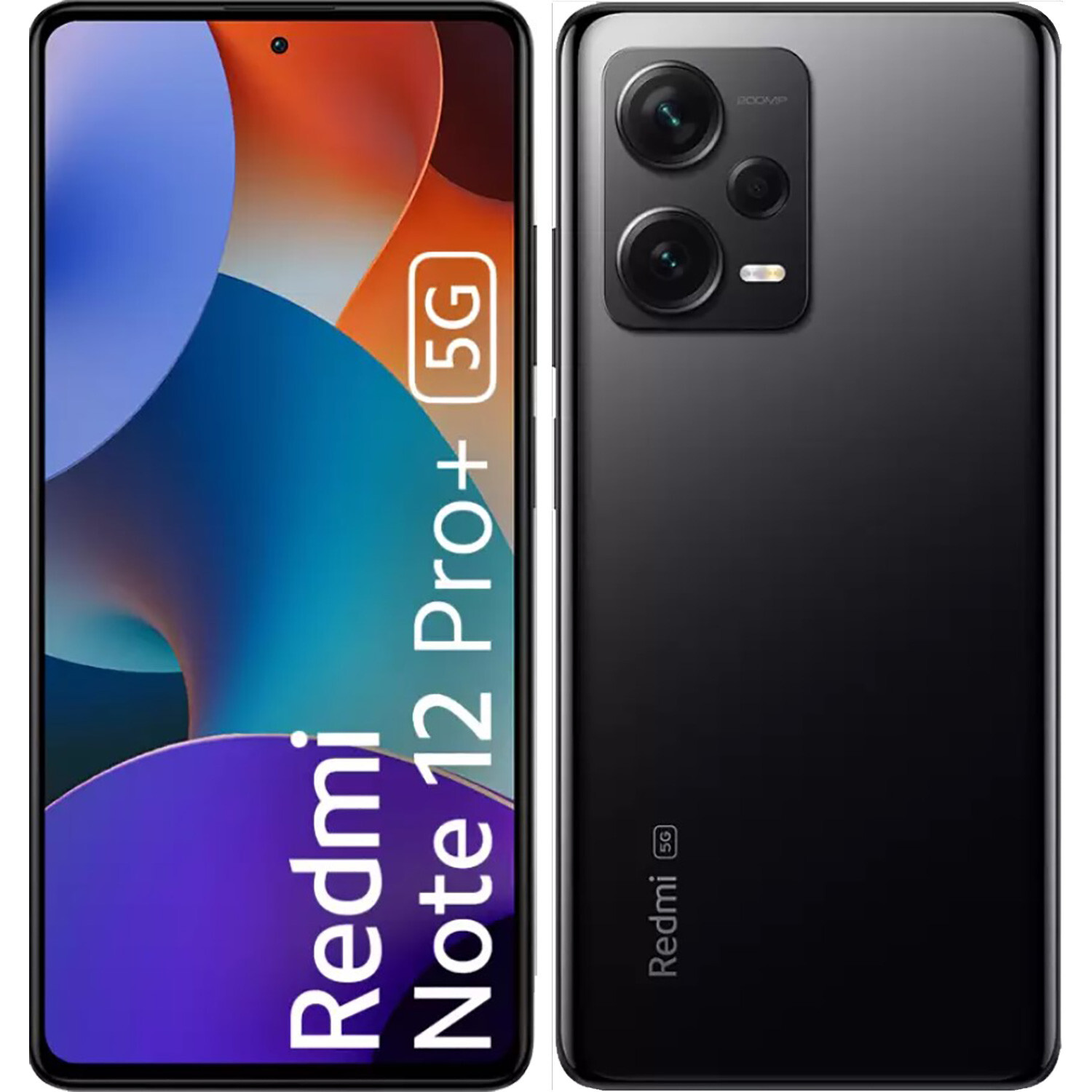Xiaomi Redmi Note 12 Pro+ 5G Black 256GB + 8GB Dual-Sim