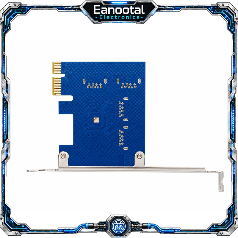 PCIe X1 1 to 4 Riser Card 4 Port USB 3.0 Style PCI Express Adapter for Mining Ri