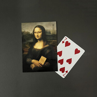 Mona Lisa's Prediction Mentalism Magic Tricks Illusion Gimmick Magician Close Up