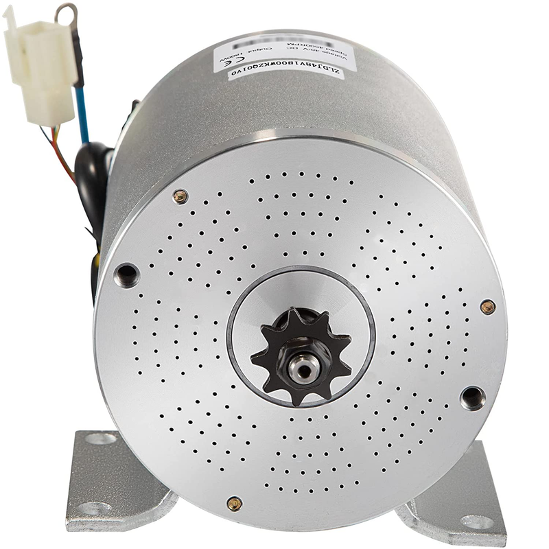 Electric DC Motor, 2KW 48V Brushless Motor Kit 4300Rpm High Speed Electric Scoot