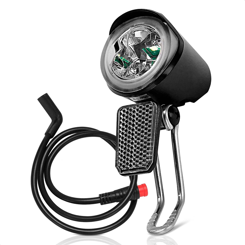 Black Bike Lights for Night Riding - Electric Dirt Bike Fron