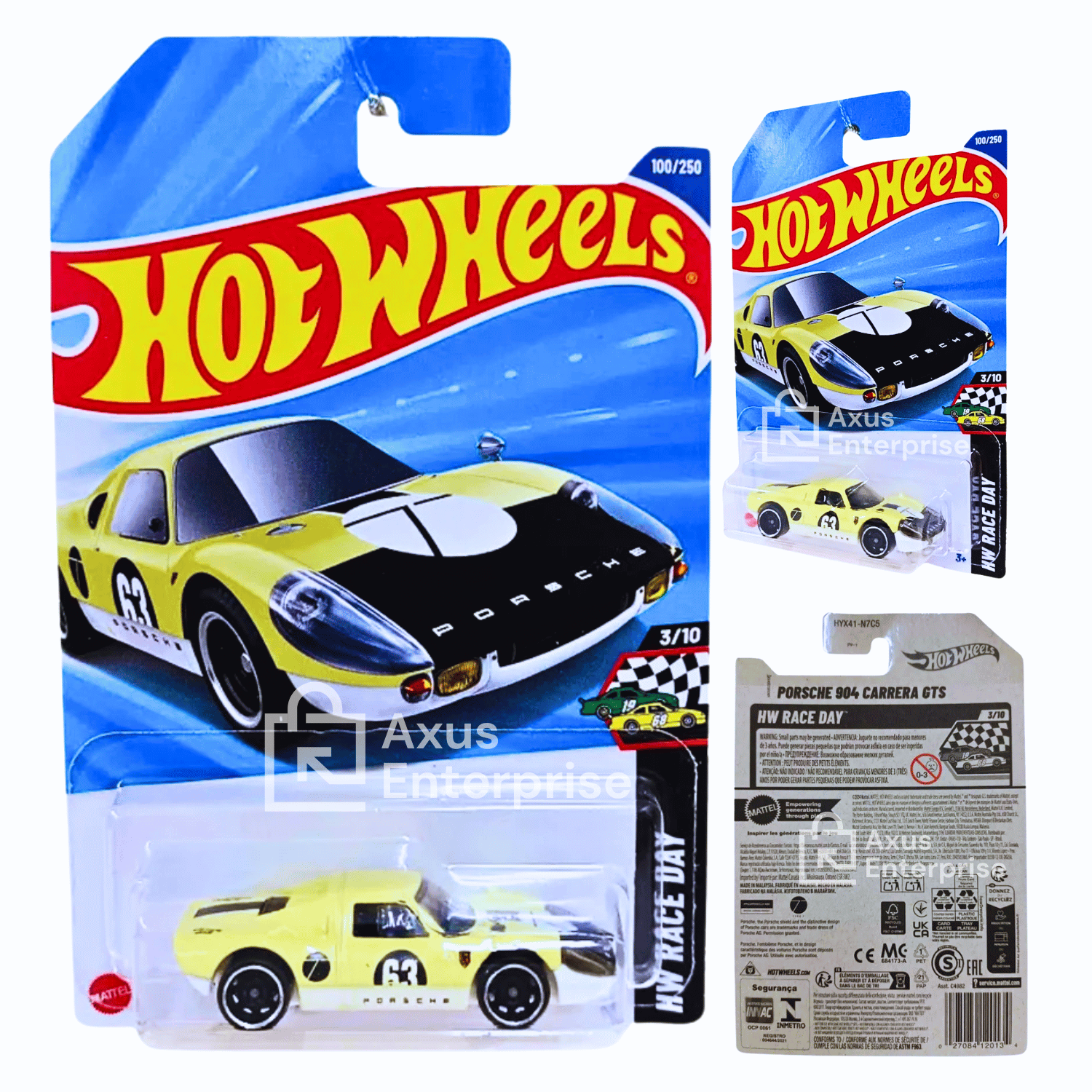 ミニカー POLYTOYS - M Porsche 904 carrera GTS Porsche 904 Carrera GTS 1.000 km Nürburgring 1964 Orange 1