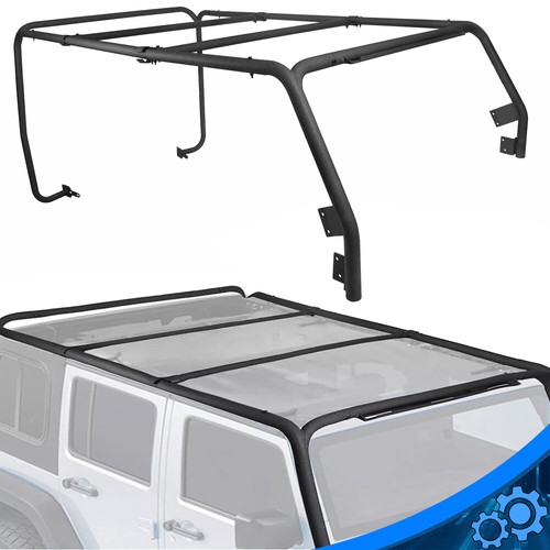 База системы багажника на крыше 350 фунтов для 4-дверных грузовых стеллажей Wrangler JK 2007-2018 годов выпуска