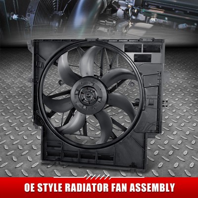 Для 15-17 Bmw X3 2,0 T 4-цилиндровый 3,0-литровый 6-цилиндровый Вентилятор охлаждения радиатора в стиле OE в сборе