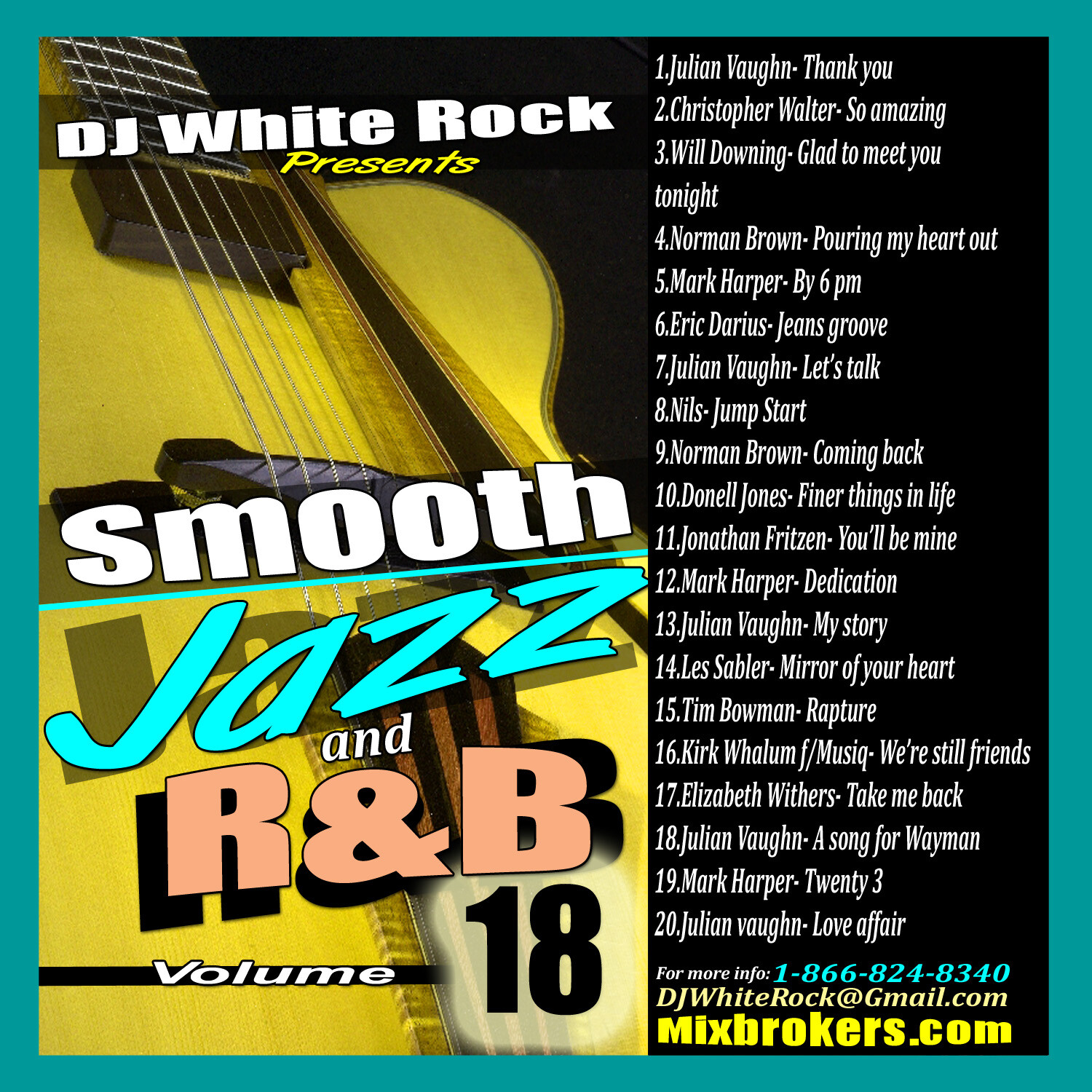 Mixture系 Jazz CD まとめ vol.1 DJ White Rock Smooth Jazz & R&B Vol.18 | eBay
