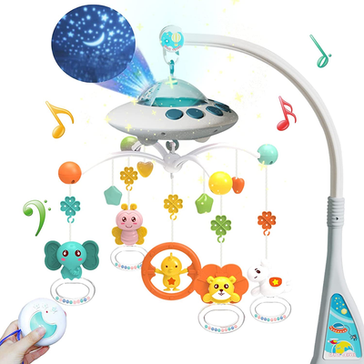 Sonajeros para cuna bebe accesorios con musica y luces regalos shower juguetes