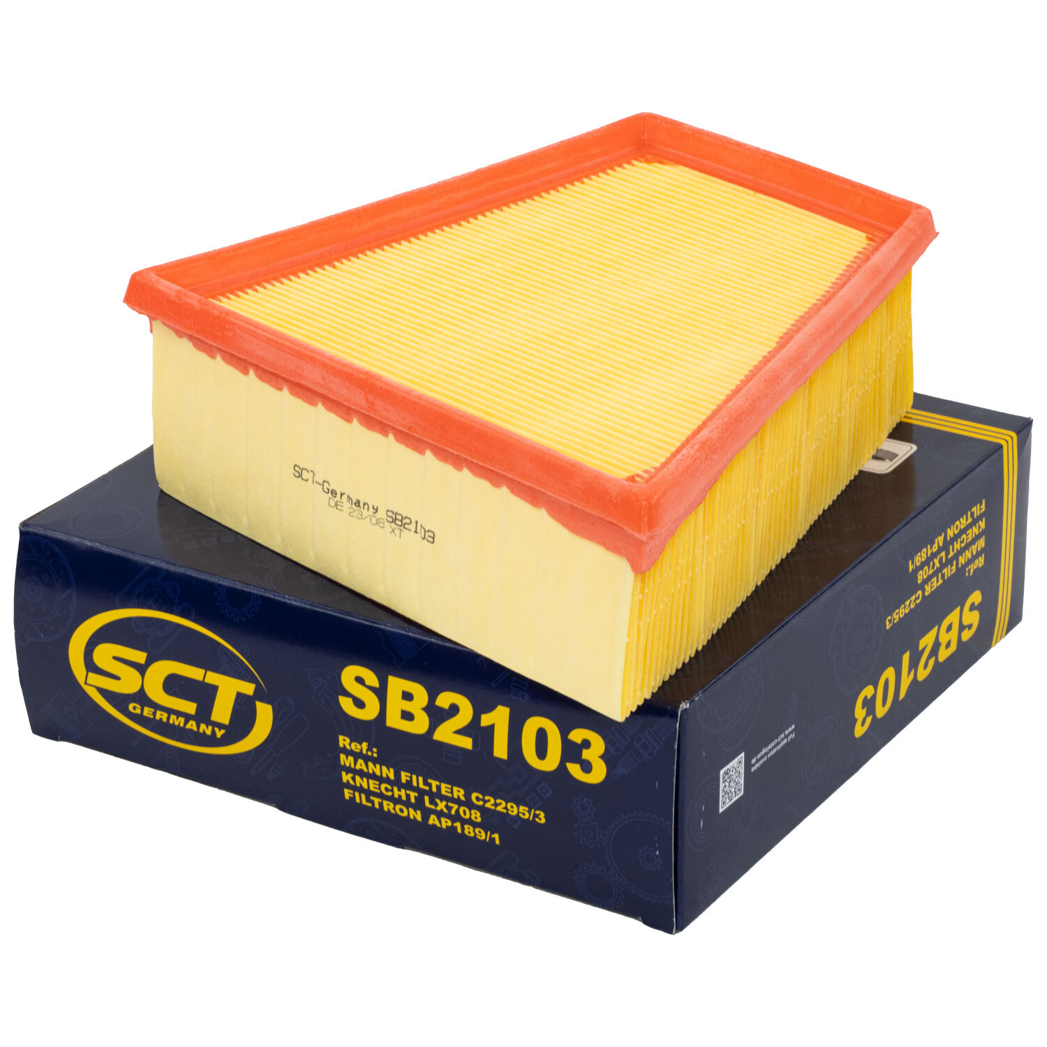 Luftfilter Luft Filter SCT SB2103 für Seat Ibiza III Skoda