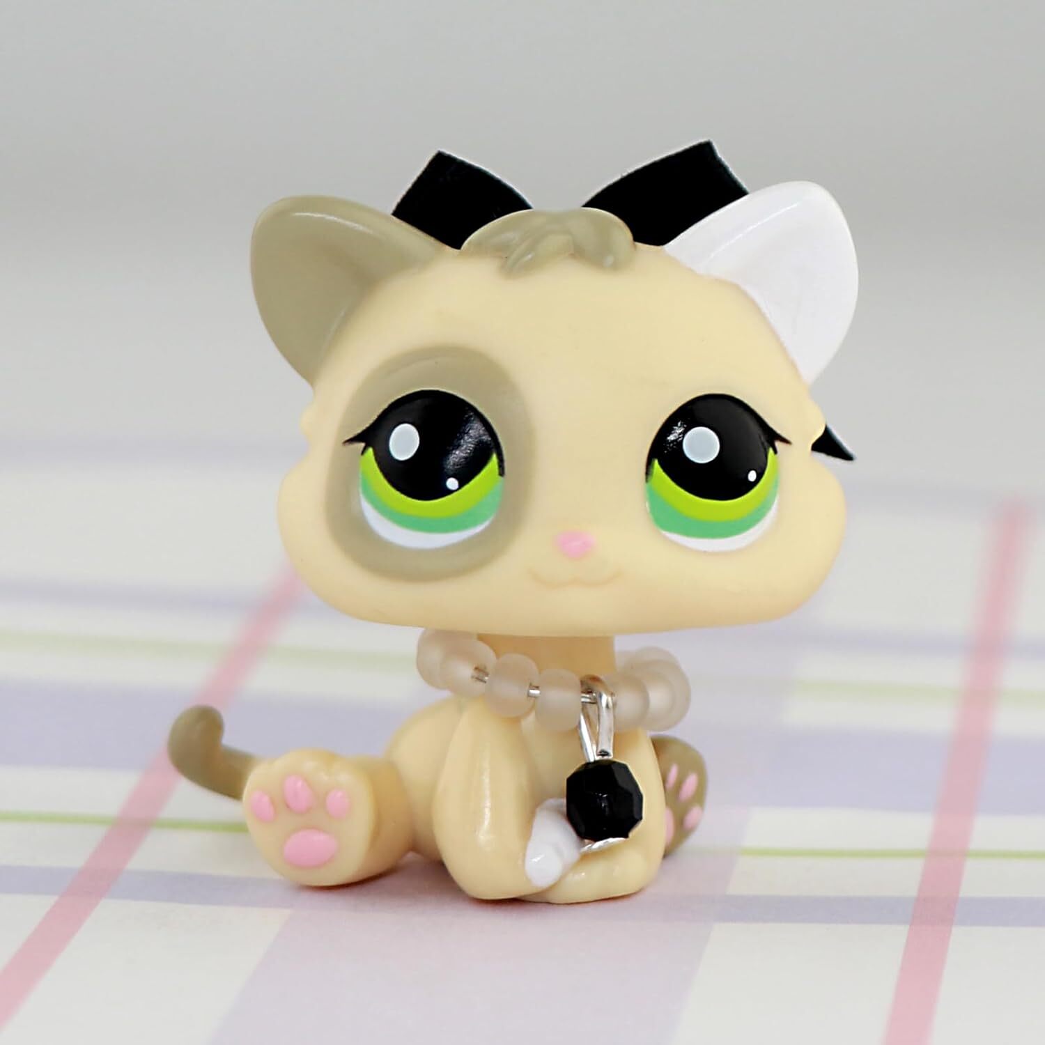 Pet Shop LPS Cat LPS Baby Kitty #1074 with lps Accessories Who Love LPS Rare